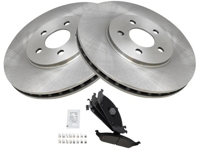Brake Pad and Rotor Kit for Chrysler Cirrus (1995–2000) 95237QMHS