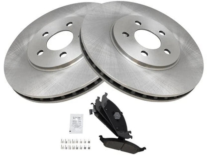 Brake Pad and Rotor Kit for Chrysler Cirrus (1995–2000) 95237QMHS