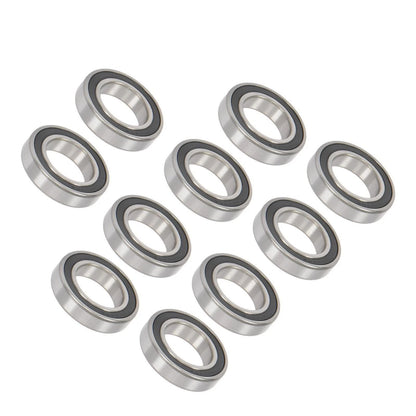 10 Pcs 40 × 68 × 15 mm Pre-Lubricated Deep Groove Ball Bearing