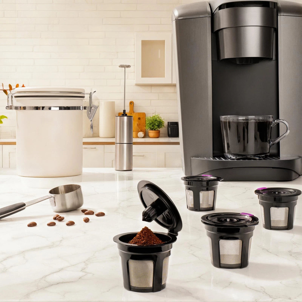 Reusable K Cups for Keurig K Elite K Classic K Compact K Latte K Select
