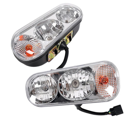 Snow Plow Headlights Light Kit for Boss Western Meyer Blizzard SnowDogg