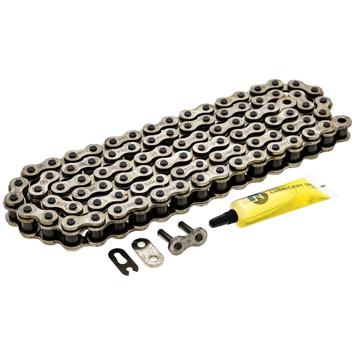 NICHE 530 Drive Chain 92 Links Standard Non O-Ring for Motorcycles (519-CDC2330H, 94580-10092-00)