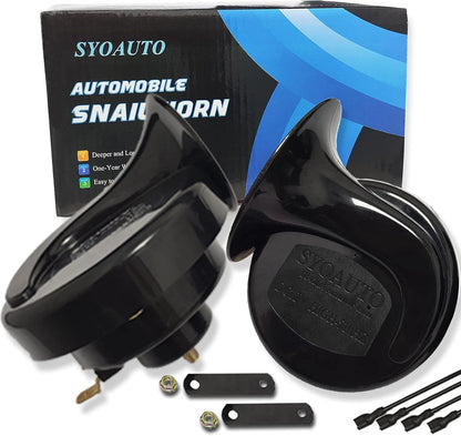 Car Horn for Universal Fit (12V) - Loud High Low Tone Waterproof, sy 000 a 0001