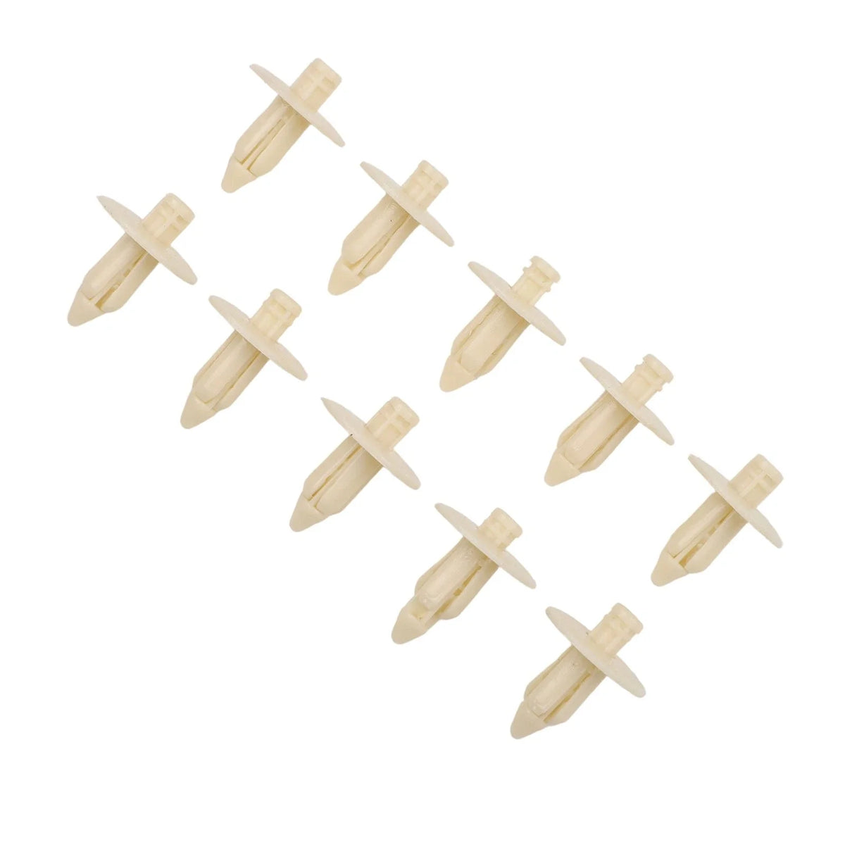 10X Plastic Push Rivets for Car Fender Cover Hole Retainer
