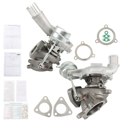 Set of 2 Turbochargers for Ford Explorer Flex MKT MKS 3.5L V6 (2010–2019)