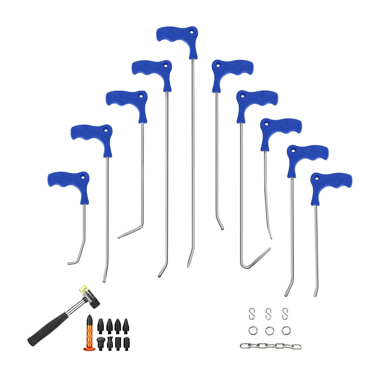 27PCS Paintless Dent Repair Kit for Car Hail Damage