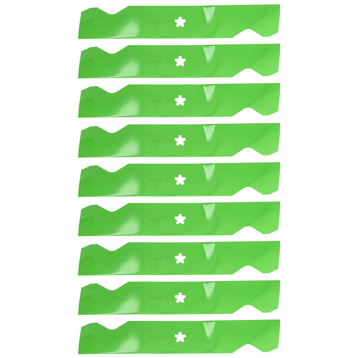 9-Pack LawnRAZOR Mower Blades for Poulan Pro 541ZX (574292401, 575938401)