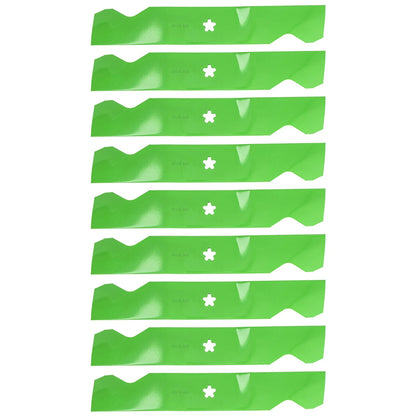 9-Pack LawnRAZOR Mower Blades for Poulan Pro 541ZX (574292401, 575938401)