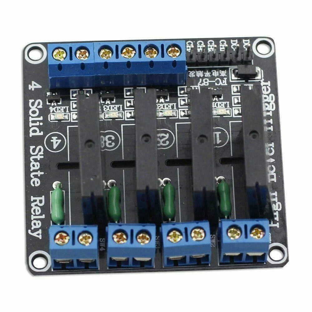 4/8 Channel 5V DC Relay Module Solid State SSR G3MB-202P for Arduino