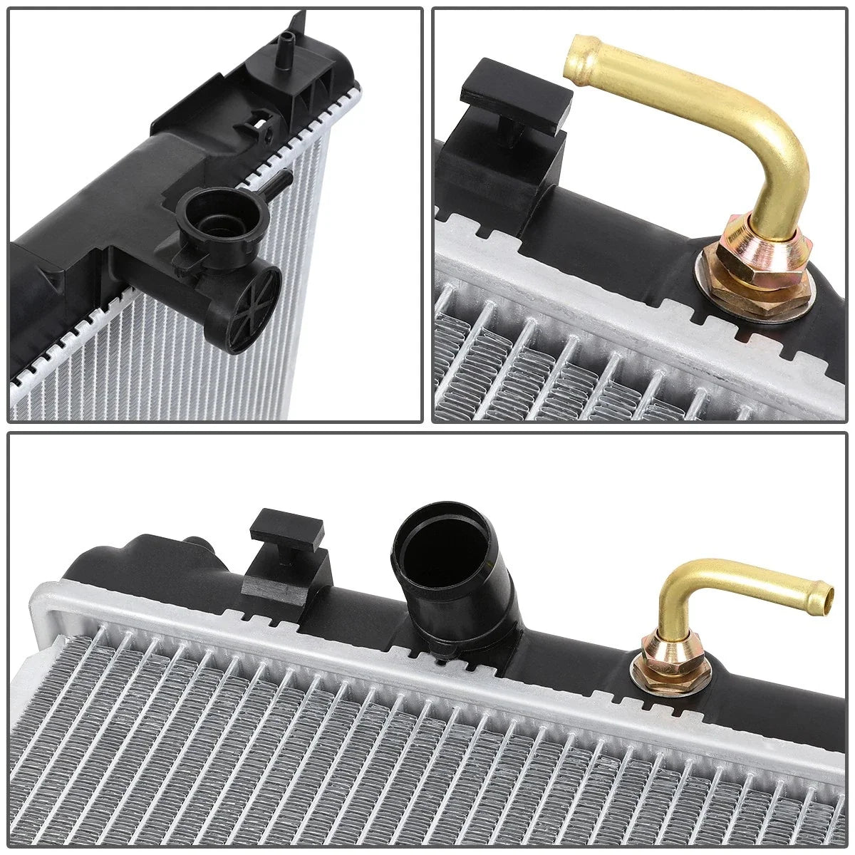 Full Aluminum Core Cooling Radiator for Toyota Camry/Solara L4 (2002–2008) DPI 2436