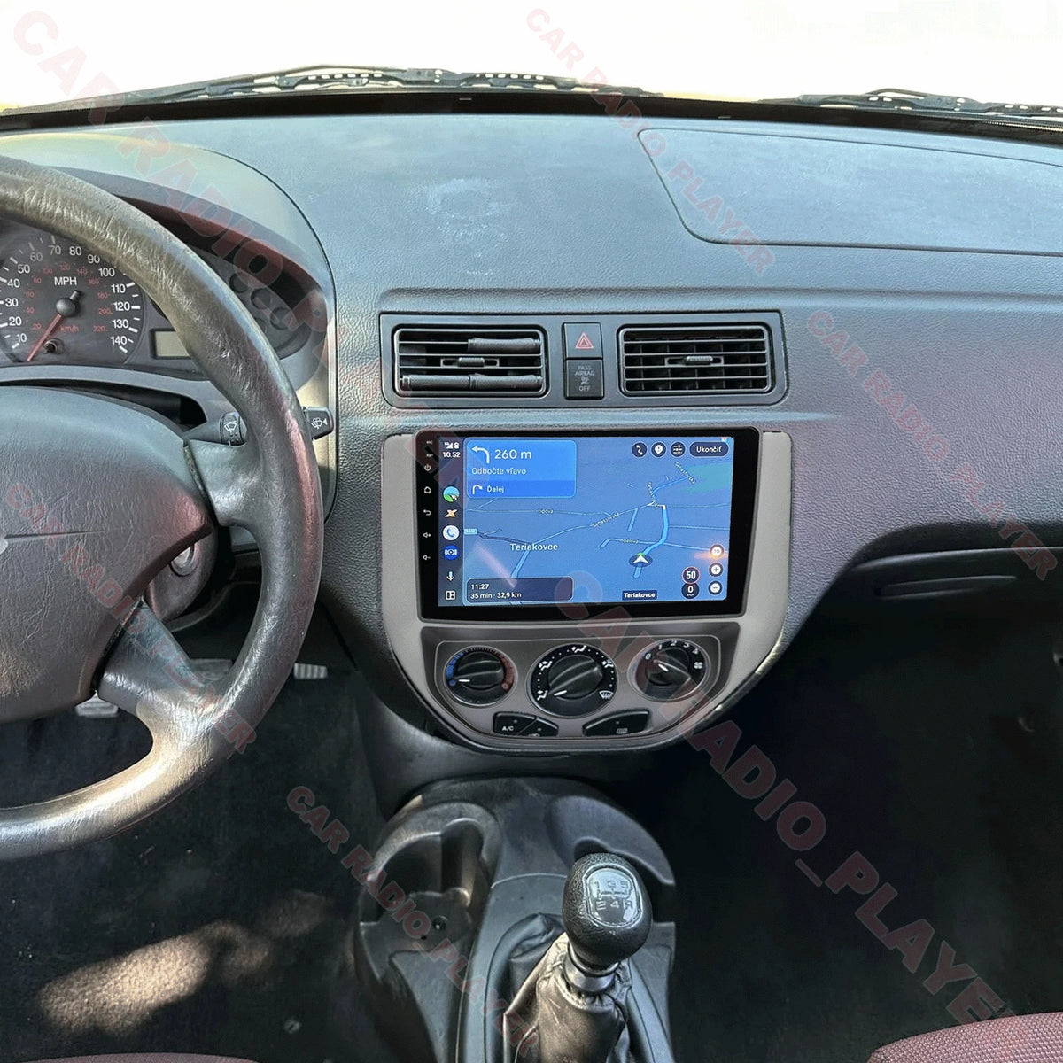 AHD Android 15 Carplay GPS Head Unit for Ford Focus (2005–2007)