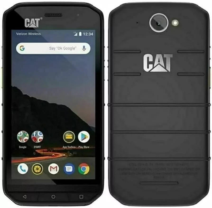 Rugged Waterproof CAT Phone S48c 64GB Unlocked (Single Sim) Black