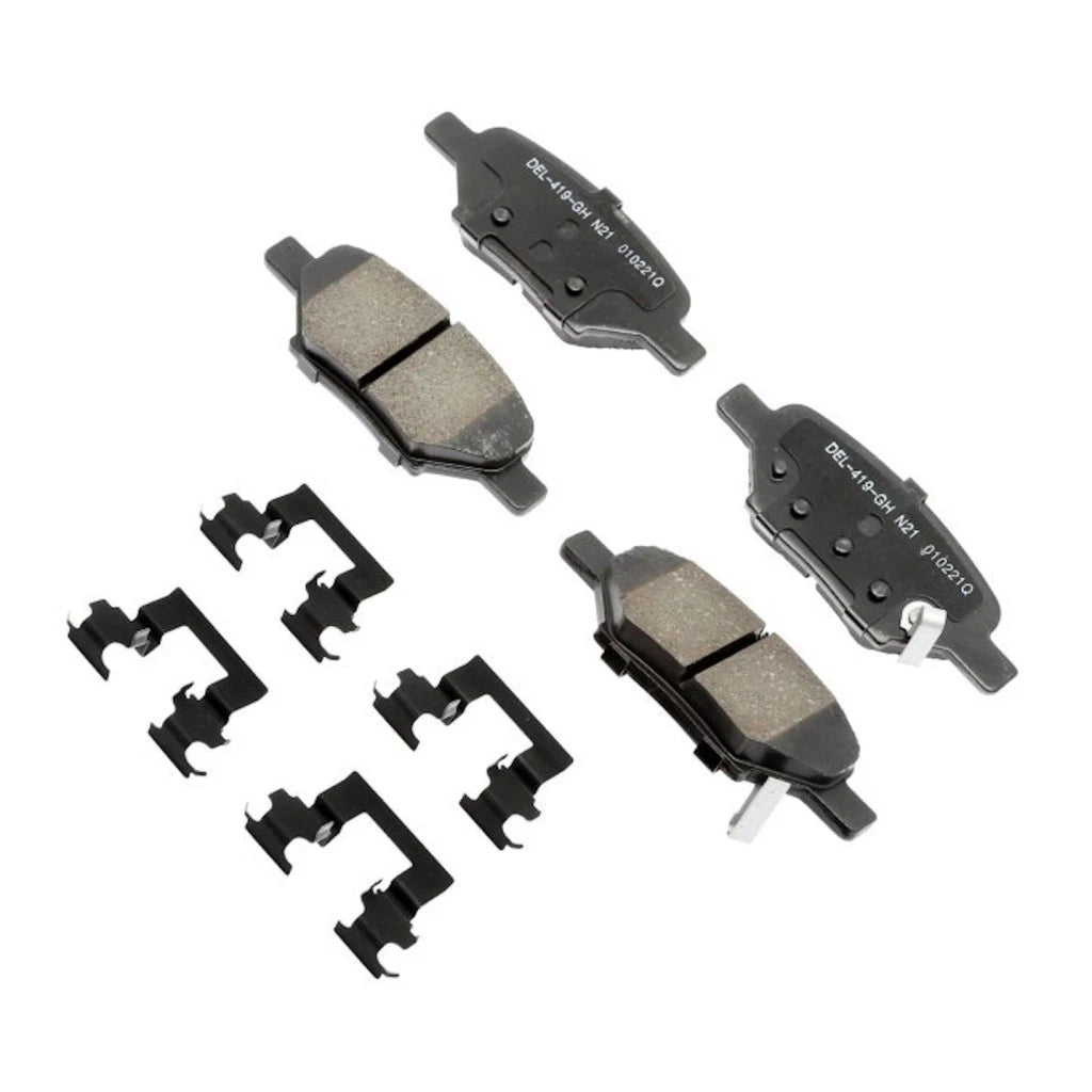 Set of 4 Disc Brake Pads for Saturn Aura (2007–2009) OLX-ACD17D1033CHF1-CL360A56