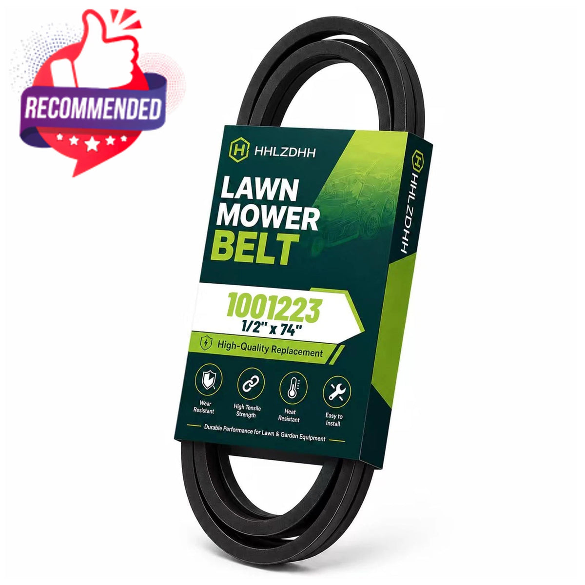 1/2" X 74" Drive V Belt for Snapper 2-2252
