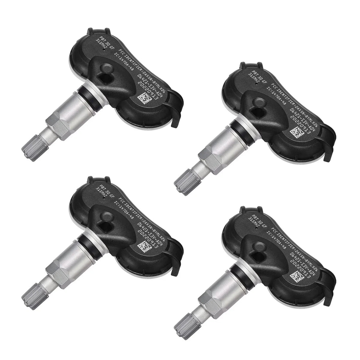 Set of 4 Tire Pressure Sensors TPMS for Honda Pilot, Acura RL, MDX (2003–2015)