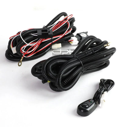 Clear Fog Lights + Switch for Tacoma (2005–2011), Solara (2004–2006), Tundra (2007–2012), Sequoia (2008–2013)
