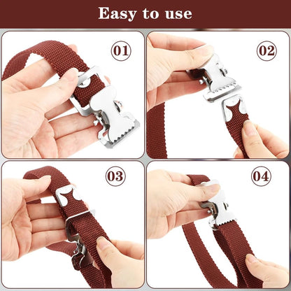 4PCS Adjustable Leg Band Straps for Drywall Stilts
