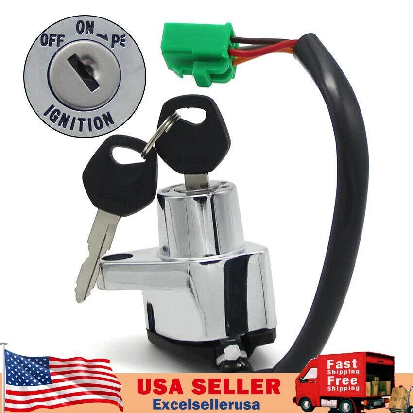 Ignition Key Switch Lock Set for Suzuki Intruder VS800 VS750 (37110-38A04)