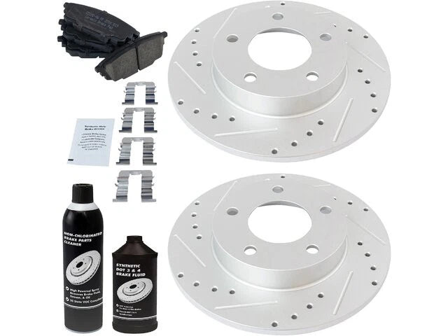 Brake Pad and Rotor Kit for Mazda Protege (2001–2003) 31346FPTZ