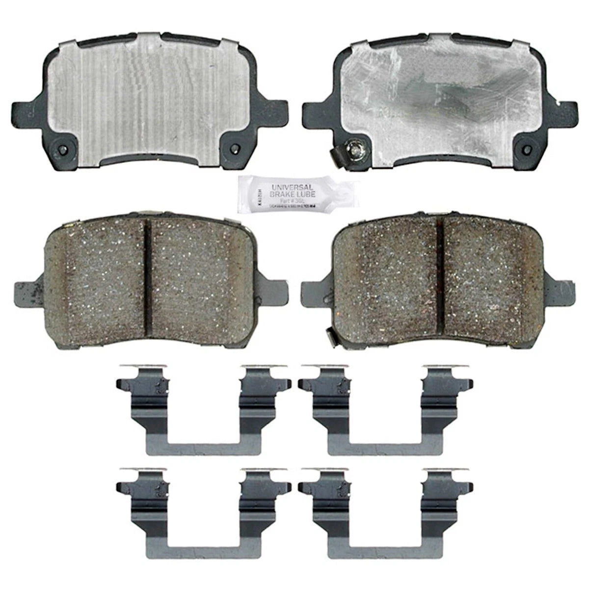 2X Front Brake Pad Set for Chevy Pontiac Saturn Sky (2004–2010) 17D1028CH