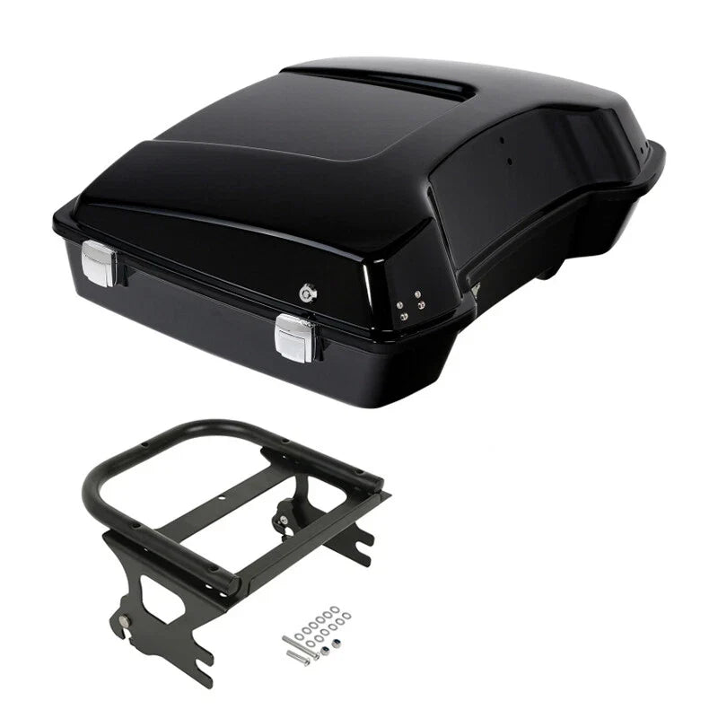 5.5'' Razor Trunk Two Up Mount Rack for Harley Touring FLHT (1997–2008)