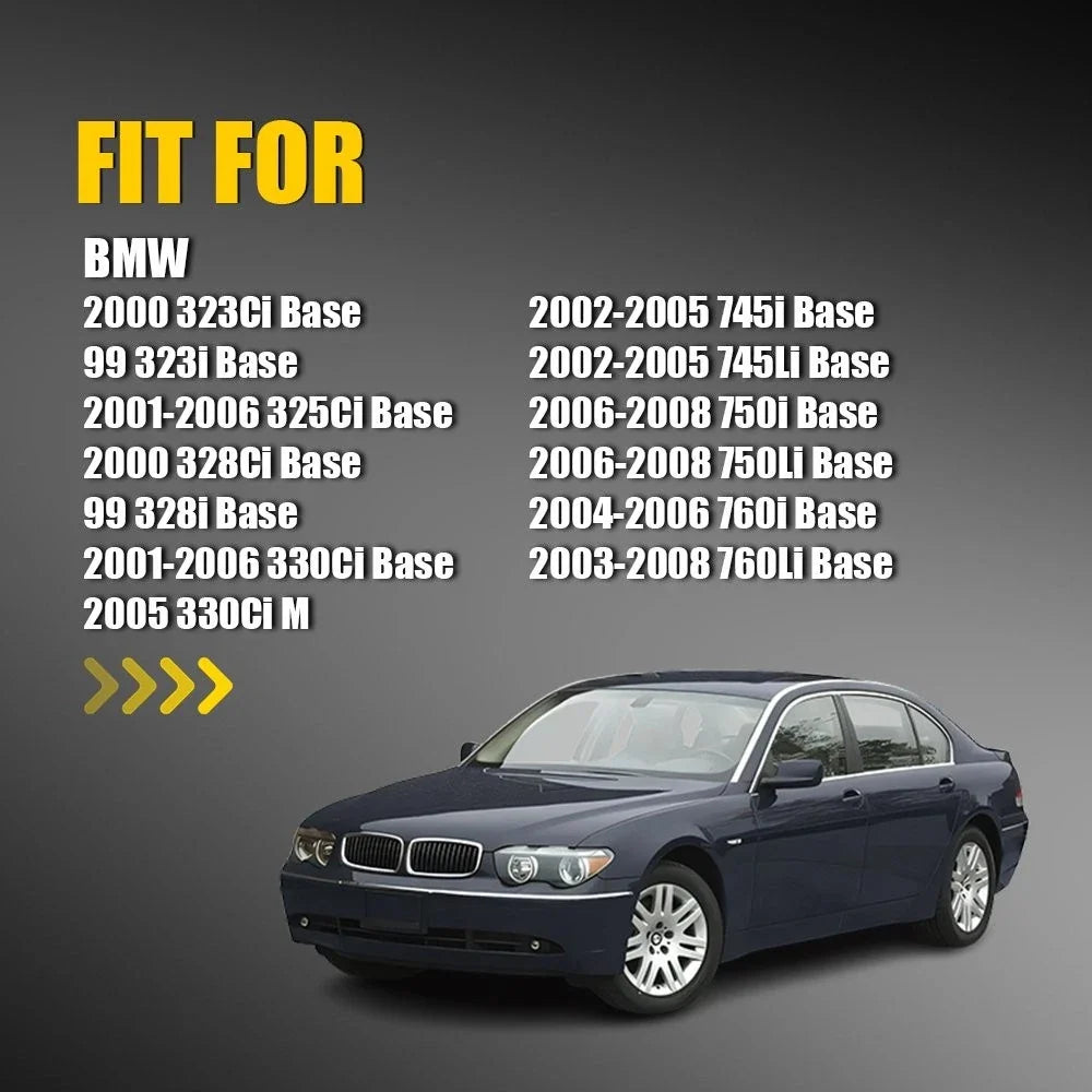 Left Heated Blue Mirror Glass for BMW E65 E66 745i 745Li 750i 750Li 760i 760Li (2002–2008)