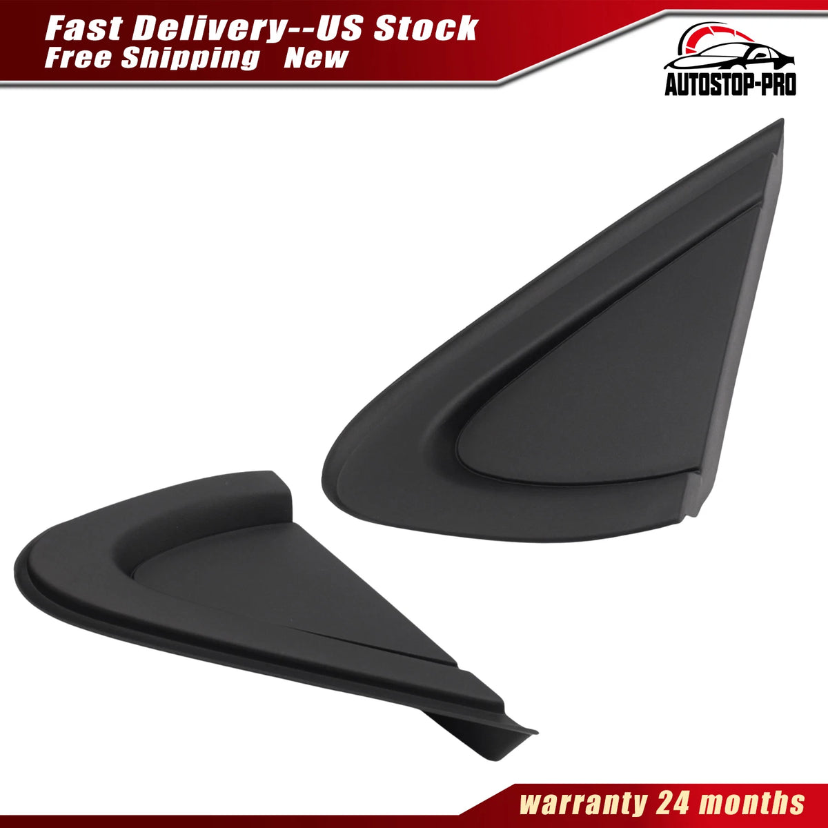 Set of 2 Fender Molding for Chevrolet Cruze (2016–2019) 84106818, 84106817