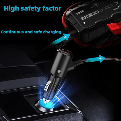 14V Car Charger Cable for NOCO Jump Starter (Compatible with GB70, GB150, GB25)