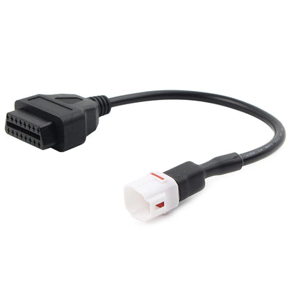 4 Pin to OBD2 Diagnostic Tool Adapter Cable for Yamaha Motorcycle