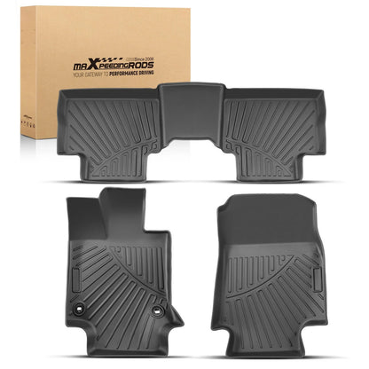 TPE Floor Mats for Toyota RAV4 Hybrid (2019–2024) All Weather Rubber