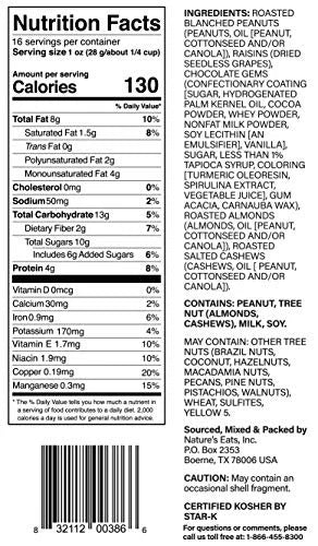 Nature's Eats Muscle Trail Mix for Recovery (16 oz, Pack of 1)