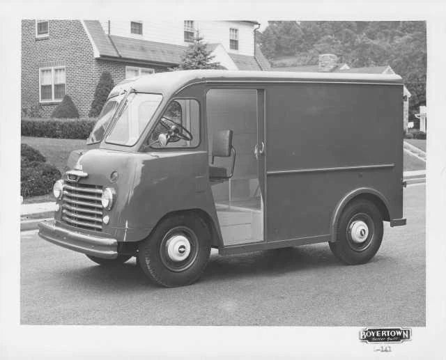 Press Photo for 1955 Chevrolet Step Delivery Truck (1955)