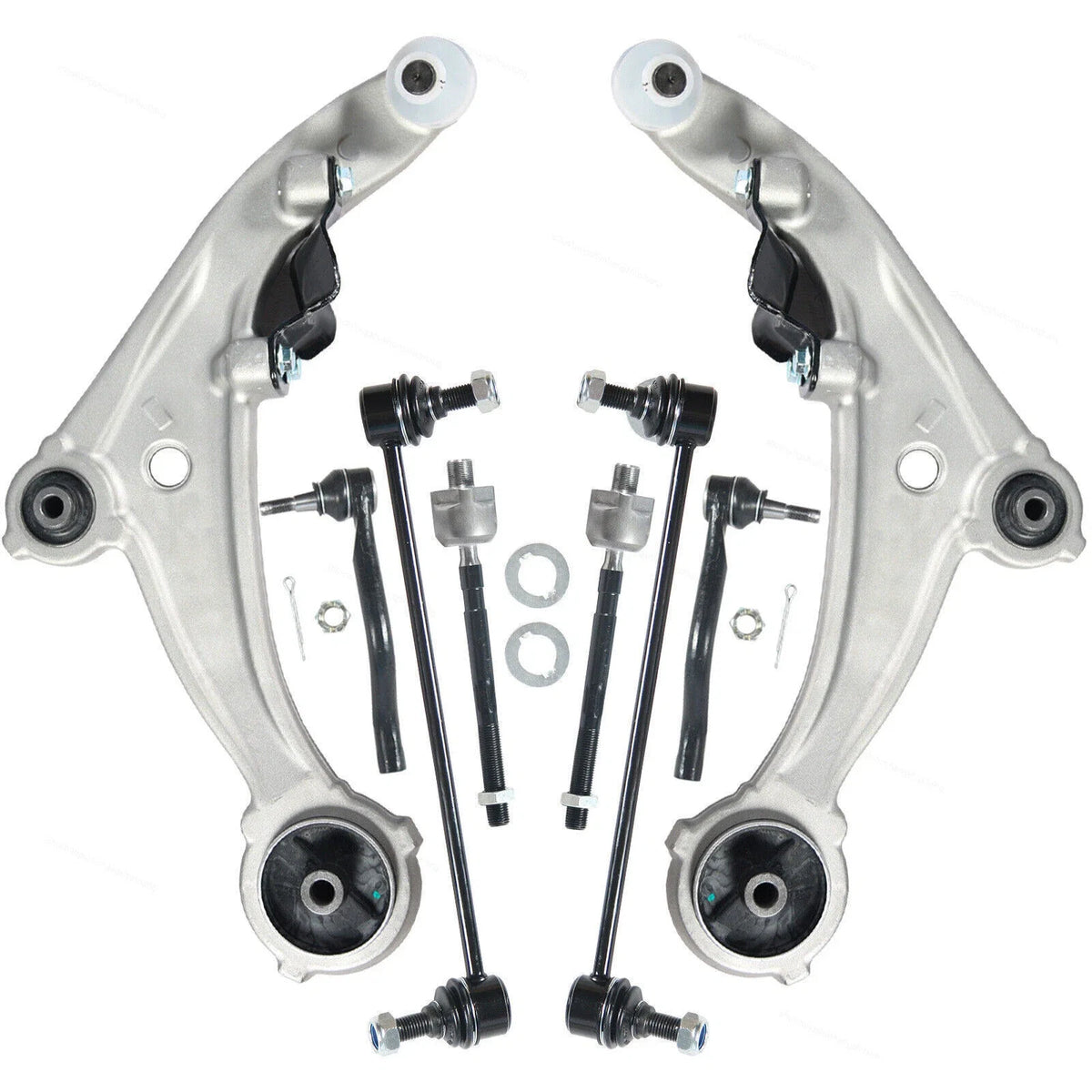 Set of 8 Suspension Kits Control Arms Tie Rod Sway Bar for Nissan Altima (2007–2013)