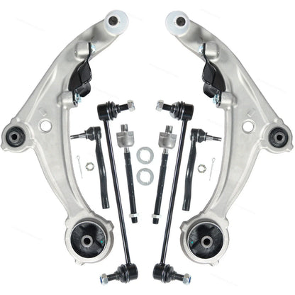 Set of 8 Suspension Kits Control Arms Tie Rod Sway Bar for Nissan Altima (2007–2013)