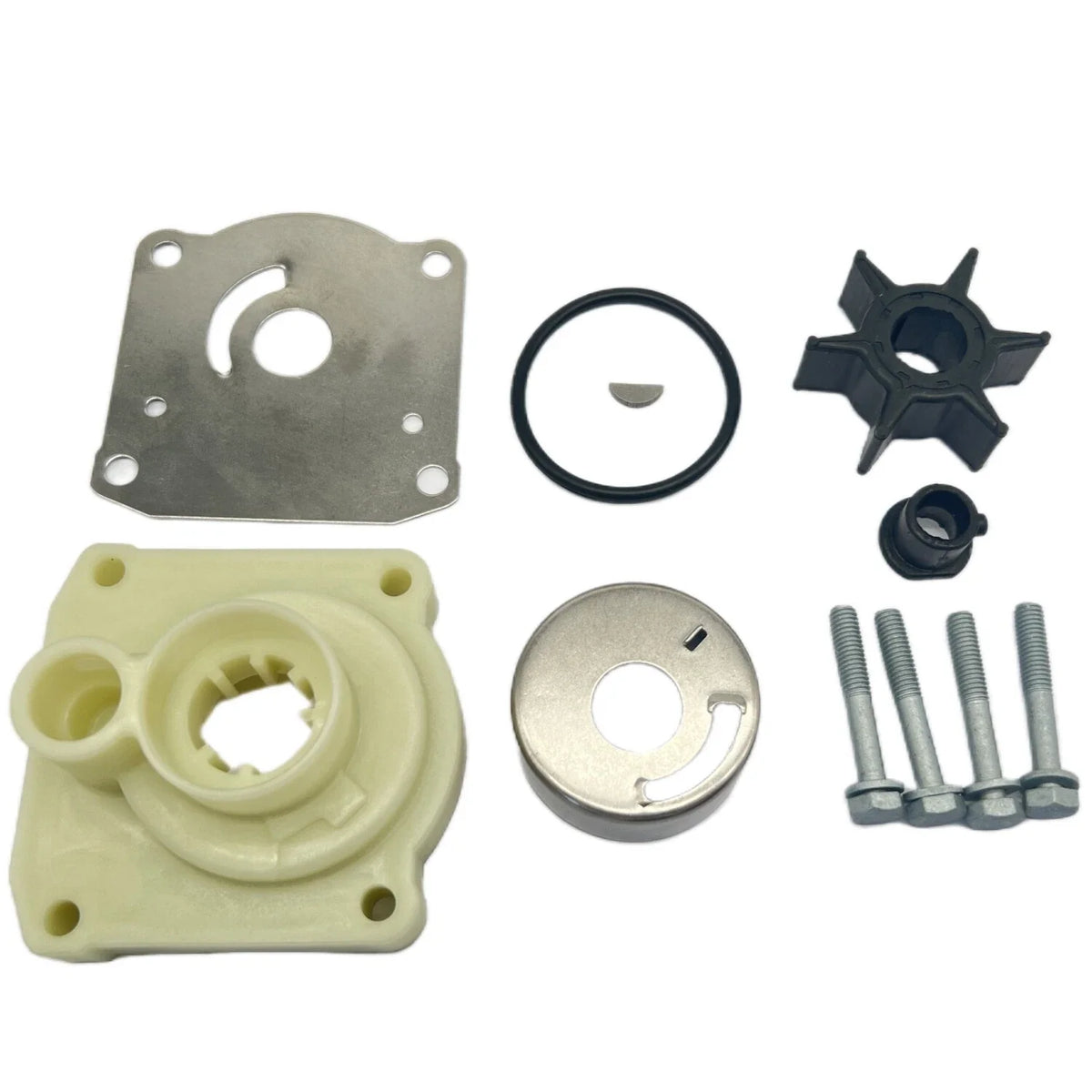 Water Pump Impeller Kit for Yamaha 25hp & 30hp Outboard (2-Str)