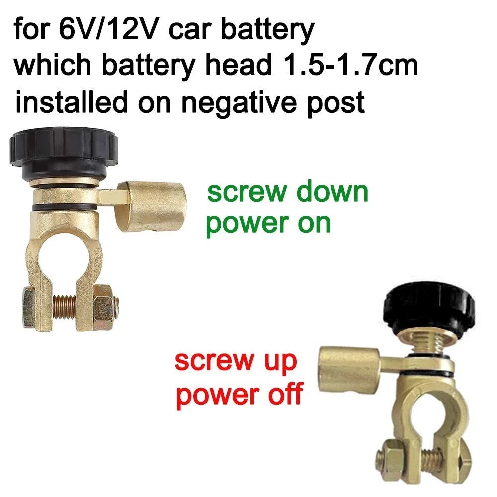 Car Battery Switch Quick Cut-off Disconnect for 10C-1695-E