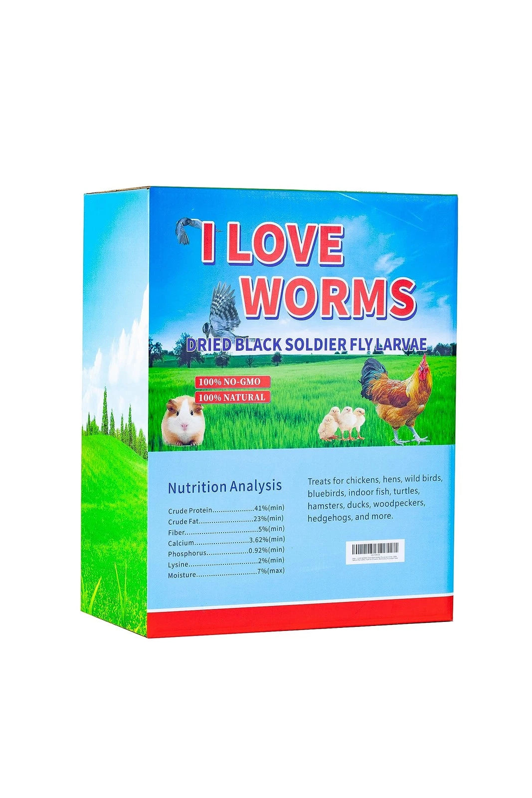10lb Dried Black Soldier Fly Larvae for Pets (Pack of 1)