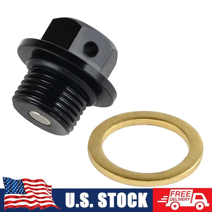 M14 Oil Pan Drain Plug Bolt Cap for Suzuki GSXR 400R 600 750 1000 1100 (1990–2023)
