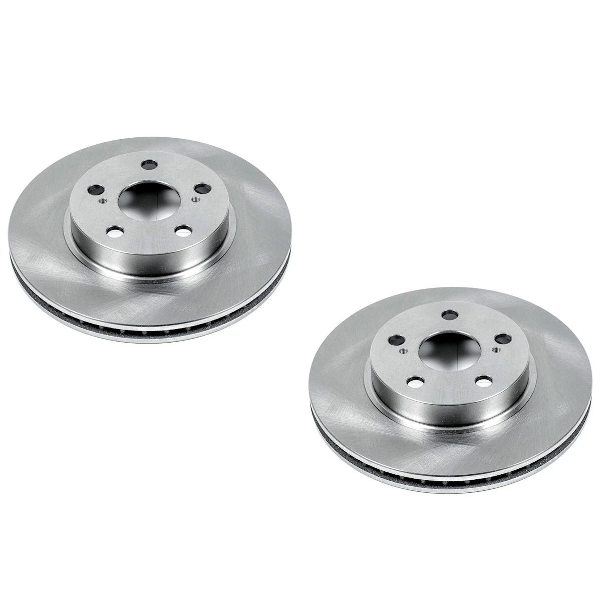 Set of 2 Powerstop Brake Discs Front for Toyota Prius (2004–2009) SET-P15JBR1119-2