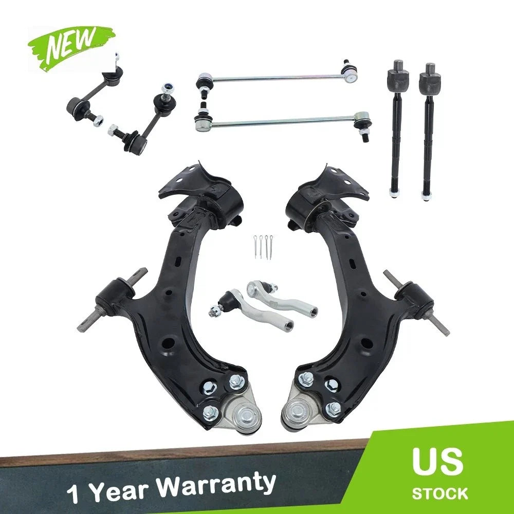 Suspension Kit Control Arms Tie Rod Sway Bar Link for Honda CR-V (2012–2014)