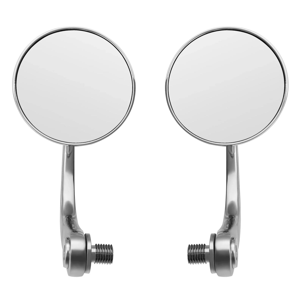 Chrome Bar End Rear-View Mirrors for Harley Sportster S (2021–2025)