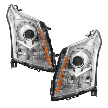 HID Xenon Headlights w/ AFS Chrome Pair for Cadillac SRX (2010–2016)
