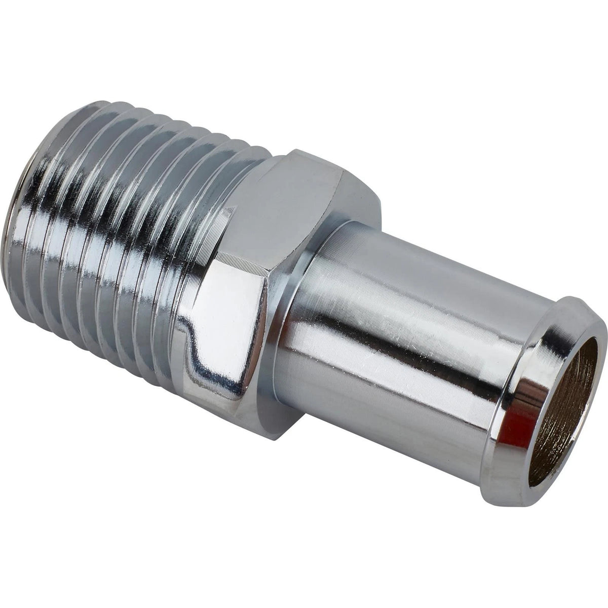 Short Chrome Heater Hose Fitting for 58666369