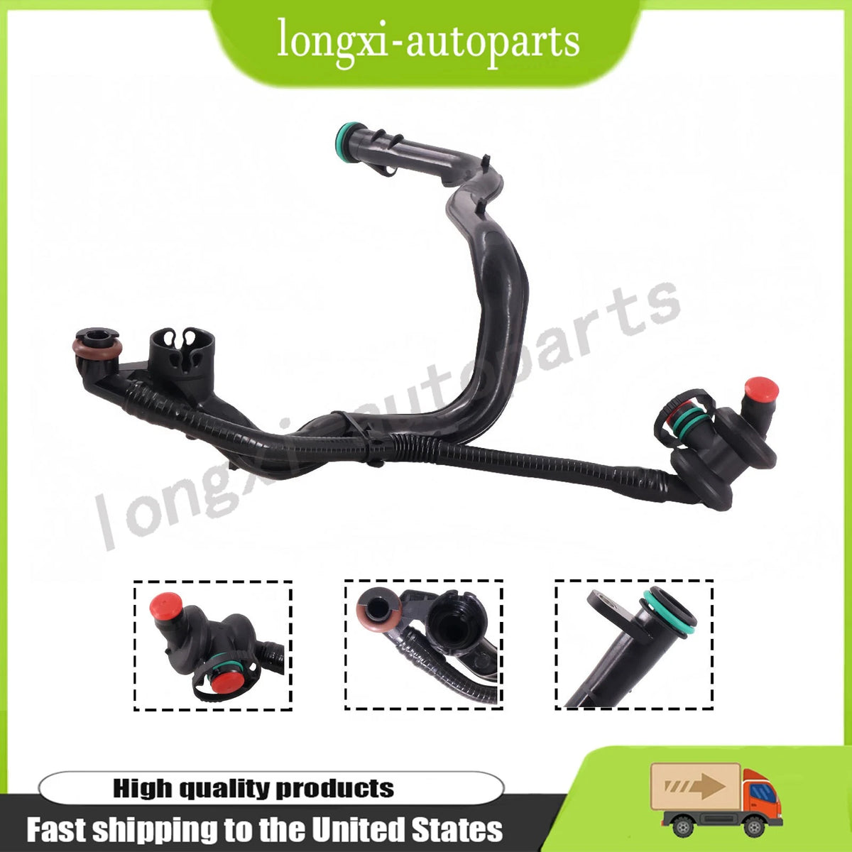 Breather Bleed Hose for Mercedes-Benz C43 AMG (2017–2023) 2760182300