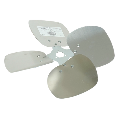 14" Fan Blade for Automotive Applications (CW Rotation, 19 Degree Pitch)