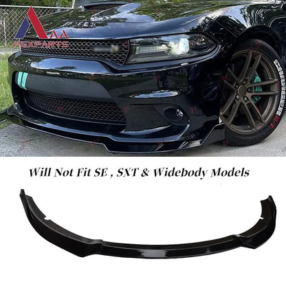 SRT-Style Front Bumper Lip Splitter Spoiler for Dodge Charger SRT R/T (2015–2023)