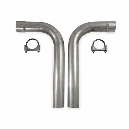 Dual Exhaust Kit 2.5" for GM C/K 10 1/2 Ton (1973–1980) - Cherry Bomb Salute