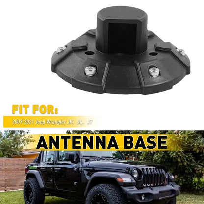 Antenna Base Cover for Jeep Wrangler JK JL JLU Gladiator JT (2007–Present)