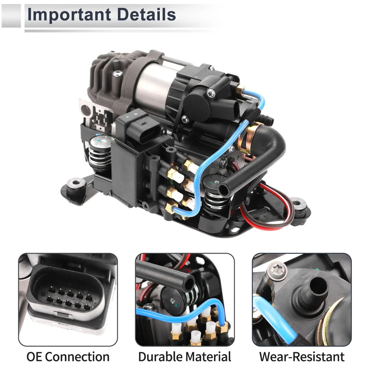 Air Suspension Compressor for BMW 740i, 750Li (2016 - 2020)