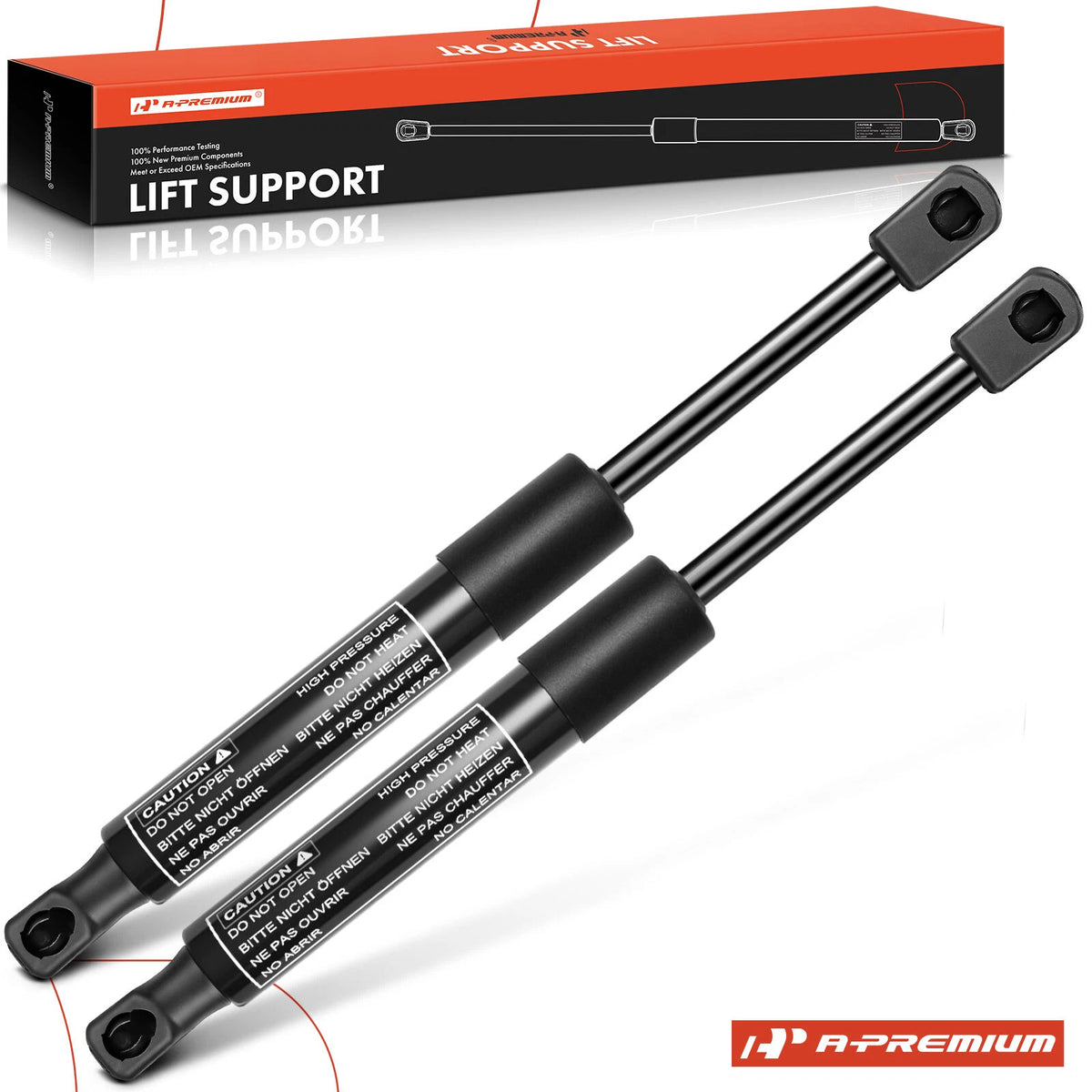 2X Front Hood Lift Supports Shock Struts for Kia Telluride (2020–2023) 81161S9000, 614278